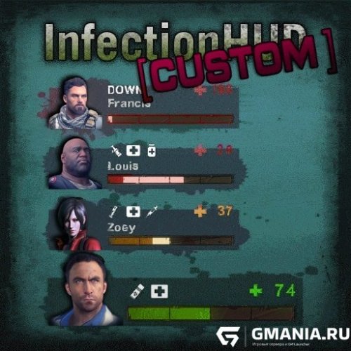 Подробнее о "Alternative InfectionHUD для Left 4 Dead 2"